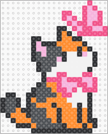 Calico Cat - pink
