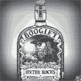 Boogie - boogie t,whiskey,dj,guitar,music,alcohol,intricate,depiction,toast,musical,spirit,artistry,grayscale,black,white