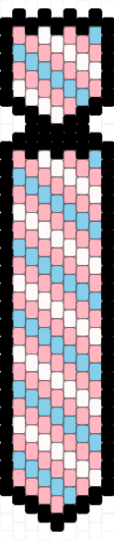 Transgender ver. 2 - light blue,pink