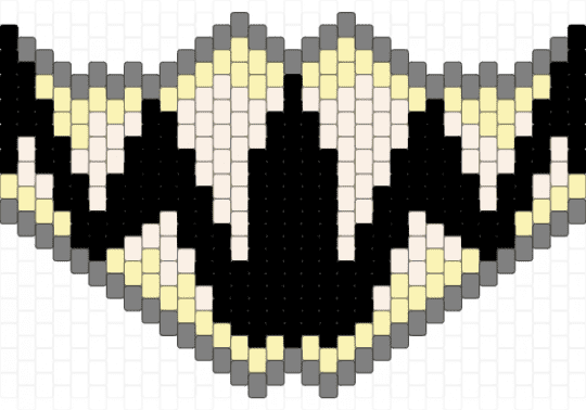 Teeth mask - yellow,gray