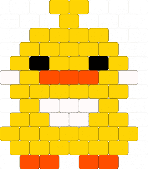 Chibi Chica (Fnaf) - yellow
