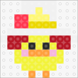 Lucifer Ducky (Don't Repost) - lucifer,duck,hazbin hotel,character,tv show,animated,demon,yellow