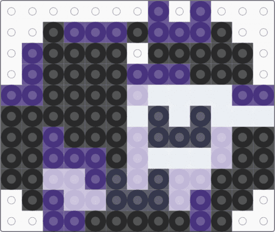 Black Sapphire Cookie(read desc) - black sapphire cookie,black sapphire,crk,cookie run kingdom,cookie,rotator,perler