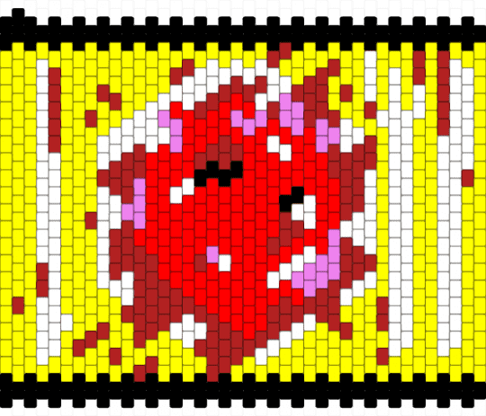Butcher Vanity Yi Xi(TW:BLOOD) Bag Back Panel - red,yellow,butcher vanity,yi xi,cannabilism,music,bag,forsaken