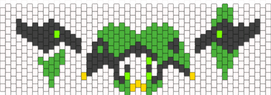 Harlequin Tfc Cuff - white,green,tfc,harlequin,jester,circus,harlequin tfc