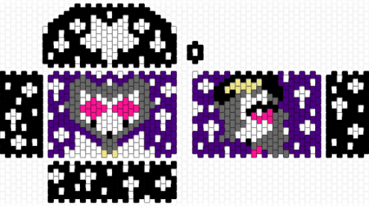 Octavia and Stolas Helluva Boss Bag - gray,purple,octavia,stolas,helluva boss,bag,stars,galaxy,request