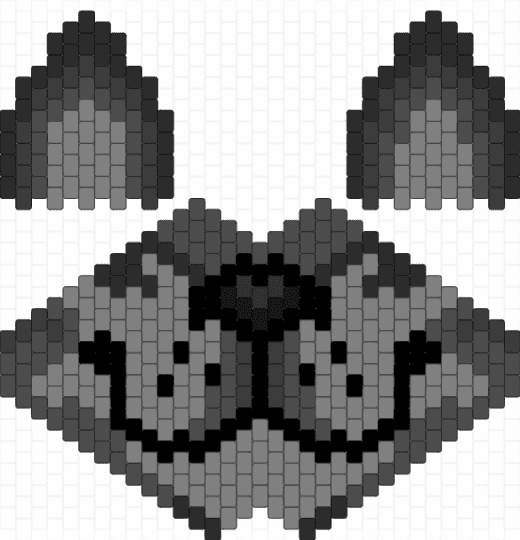 Grey Dog Mask and Ears - gray,black,furry,fursona,kemonomimi,inumimi,dogboy