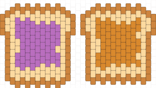 PB and J - orange,beige,food