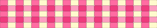 Gingham ladder cuff - pink,yellow,pattern,plaid,checked