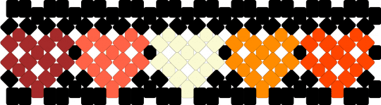 Lesbian heart x base :3 - red,lesbian,heart,x bae,orange,pink