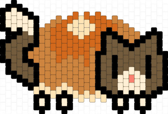 Pancake cat - orange,food,desert