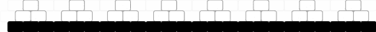 spike single - black,white