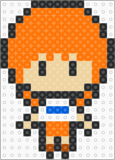 Nami side - orange,beige