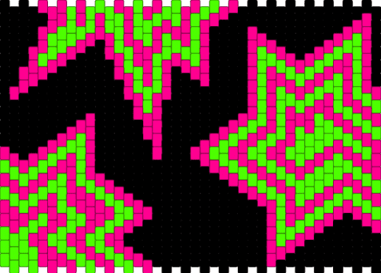 (REMIXED) bag back - pink,green