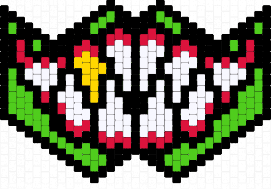 The green beast (gold tooth) - black,green,red