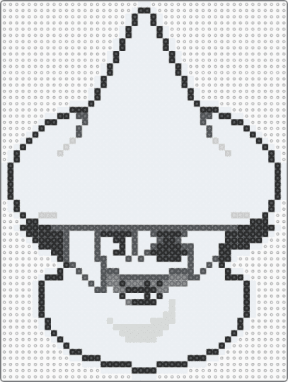 Siffrin Sprite from In stars and time (ISAT) - gray, in stars and time, isat, siffrin, white