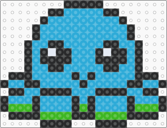 Happy Octopus - light blue