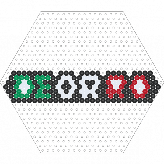 Deorro - black, green, red