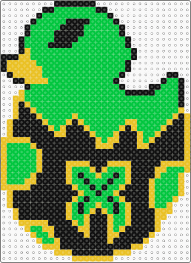 Alien Duck Excision - green, yellow