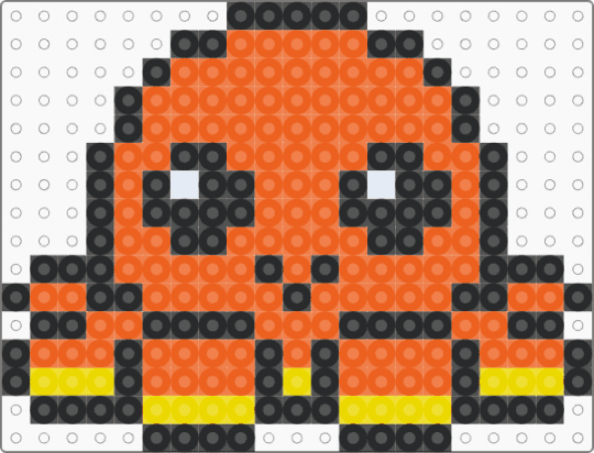 Happy Octopus 2 - orange