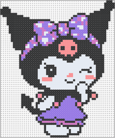 Kuromi - black, blue