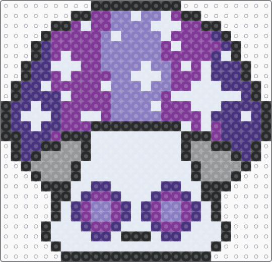 Purple mushroom - pink