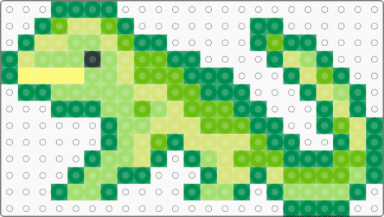 Lizard simple - green