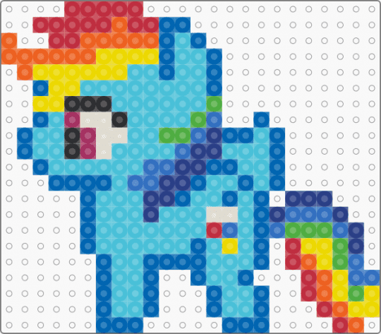 MLP Rainbow Dash - blue, light blue, mlp, mlp fim, mlp main 6, my little pony, rainbow dash