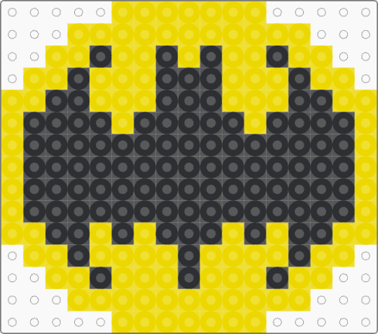 Batman Logo - batman, black, dc, dc comics, yellow