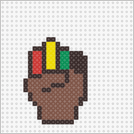 Juneteenth Fist - juneteenth,fist,hand,colorful,brown,red,gold,green