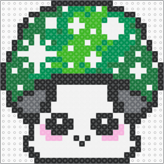 Shamrock mushroom - green