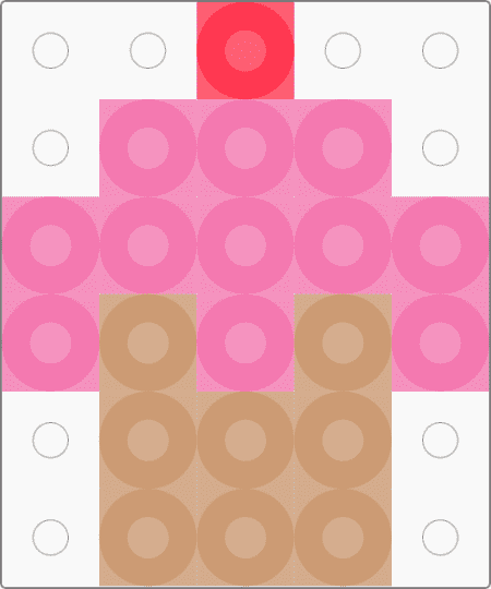 Cupcake pink - 