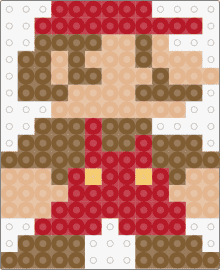 Mario - mario,nintendo,character,classic,video game,red,brown,tan