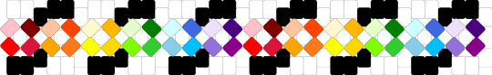 Rainbow Piano Vibes - white,red,yellow,light blue,purple,colorful