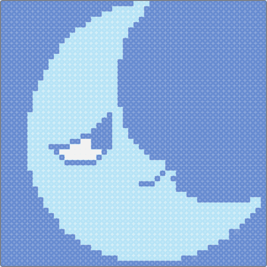 Moon tadc - blue,light blue,tadc,moon,theamazingdigitalcircus,tadc moon,caine