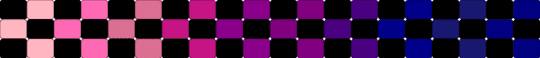 Fading checkers - pink,purple