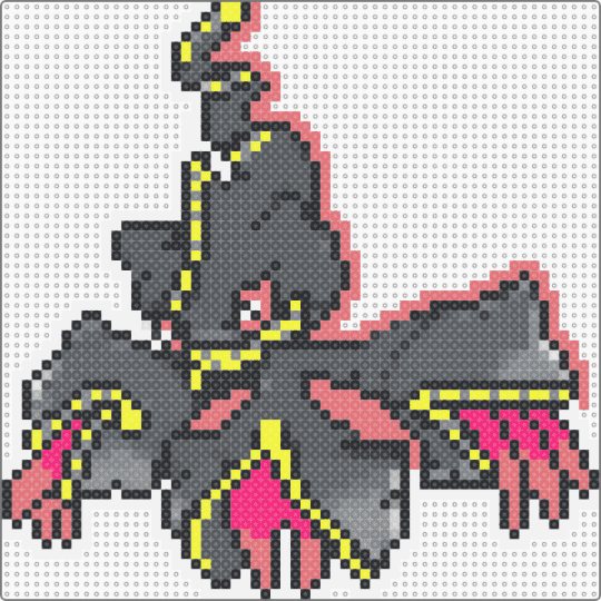 Mega Banette - gray,red,pokemon,banette,mega banette,mega evolution,game