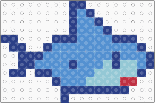 mini shar - blue,light blue