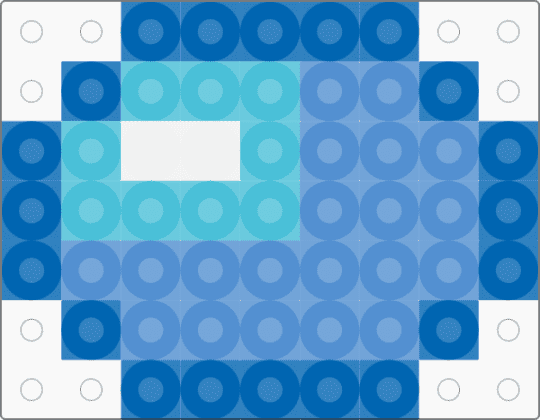 PIPIS - blue, light blue