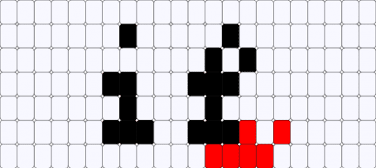 If ladder stitch - white