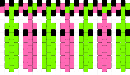 ☆ Scene worms cuff X3 ☆ - pink,green