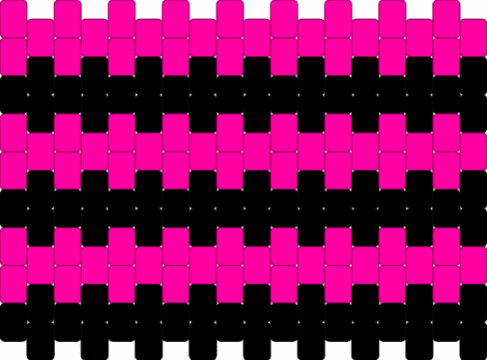 Cart Holder v2 - black,pink