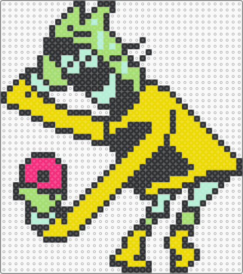 scared donut guy deltarune - black,yellow,scared donut guy,deltarune