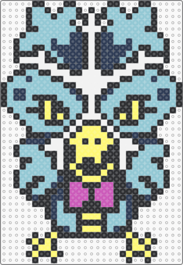 snowy deltarune - light blue,snowy deltarune