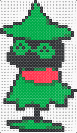 ralsei dummy deltarune - green,ralsei,dummy,deltarune