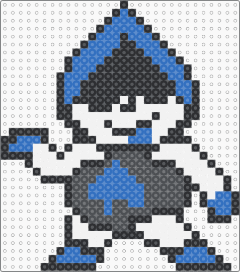 lancer deltarune - blue,gray,deltarune,lancer