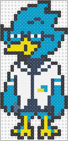 berdly light world deltarune - light blue,purple,berdly,deltarune