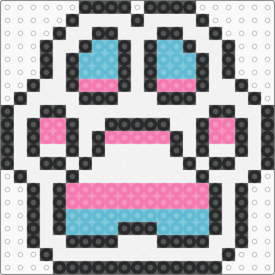 Trans paw :D - light blue, paw, paw print, pink, pride, trans, transgender, white