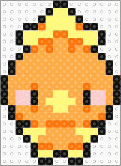 Torchic Pattern Torchic Fuse Bead Patterns - Gallery - Kandi Pad | Kandi Patterns, Fuse ...