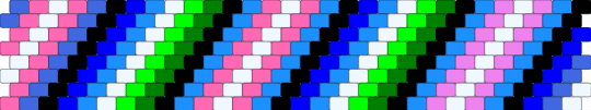 Gay X trans - pink,light blue,green